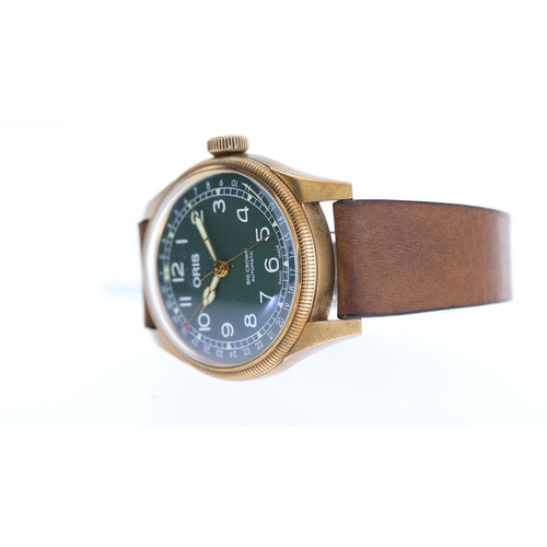 40 - Brand: Oris
 Model Name: Bronze Big Crown 
 Reference: 7741-31
 Movement: Automatic
 Year: Circa 202... 