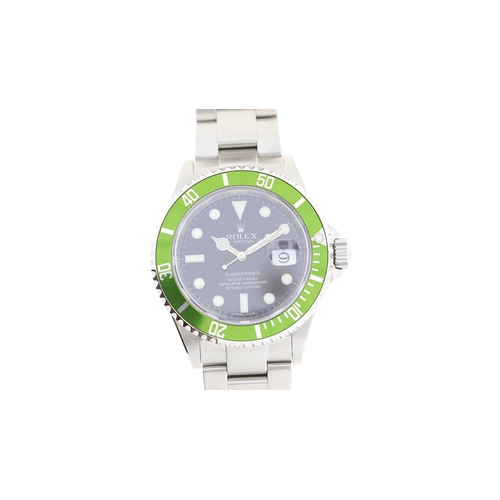 44 - Brand: Rolex
 Model Name: Submariner 'Kermit' 
 Reference: 16610LV
 Movement: Automatic
 Year: 2008
... 