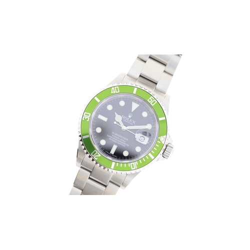 44 - Brand: Rolex
 Model Name: Submariner 'Kermit' 
 Reference: 16610LV
 Movement: Automatic
 Year: 2008
... 