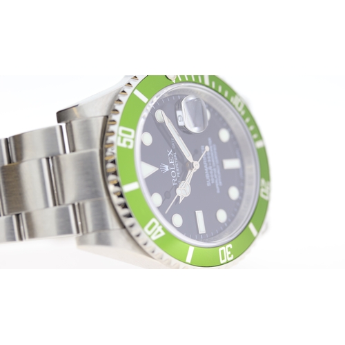 44 - Brand: Rolex
 Model Name: Submariner 'Kermit' 
 Reference: 16610LV
 Movement: Automatic
 Year: 2008
... 