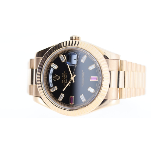 48 - Brand: Rolex
 Model Name: Day Date II 
 Reference: 218235
 Movement: Automatic
 Year: Circa 2007-200... 