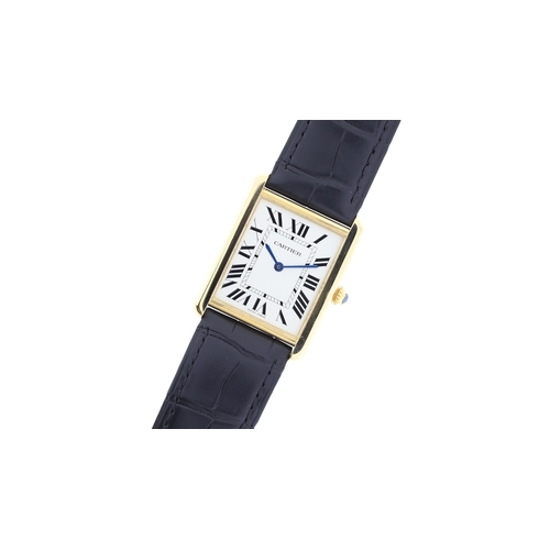 5 - Brand: Cartier
 Model Name: Tank Solo 
 Reference: 2742
 Movement: Quartz
 Dial shape: Square
 Dial ... 