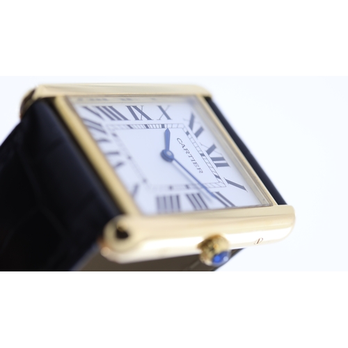 5 - Brand: Cartier
 Model Name: Tank Solo 
 Reference: 2742
 Movement: Quartz
 Dial shape: Square
 Dial ... 