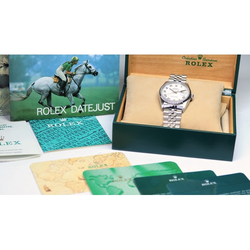 51 - Brand: Rolex
 Model Name: Date Just 
 Reference: 16220
 Movement: Automatic
 Year: 1989
 Box: Full B... 