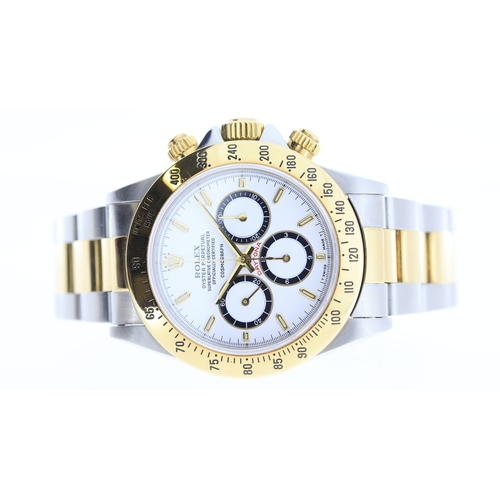 53 - Brand: Rolex
 Model Name: Daytona 
 Reference: 16523
 Movement: Automatic
 Year: Circa 1990
 Dial sh... 