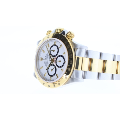 53 - Brand: Rolex
 Model Name: Daytona 
 Reference: 16523
 Movement: Automatic
 Year: Circa 1990
 Dial sh... 