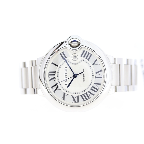 6 - Brand: Cartier
 Model Name: Ballon Bleu 
 Reference: 3765
 Movement: Automatic
 Dial shape: Circular... 