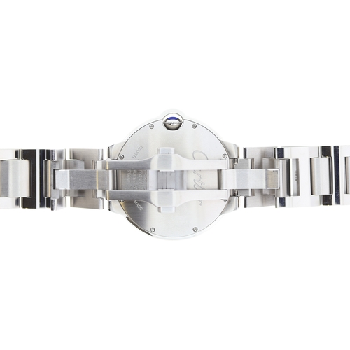 6 - Brand: Cartier
 Model Name: Ballon Bleu 
 Reference: 3765
 Movement: Automatic
 Dial shape: Circular... 