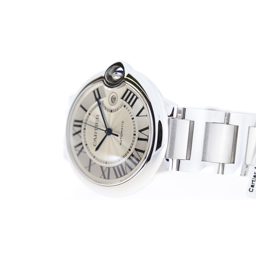 6 - Brand: Cartier
 Model Name: Ballon Bleu 
 Reference: 3765
 Movement: Automatic
 Dial shape: Circular... 