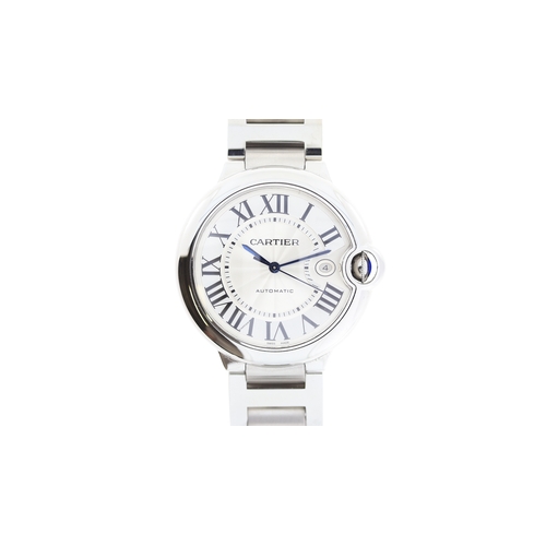 6 - Brand: Cartier
 Model Name: Ballon Bleu 
 Reference: 3765
 Movement: Automatic
 Dial shape: Circular... 