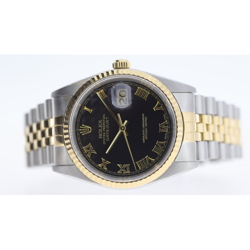 10 - Brand: Rolex
 Model Name: Datejust 36 
 Reference: 16233
 Movement: Automatic
 Year: 1988
 Dial shap... 