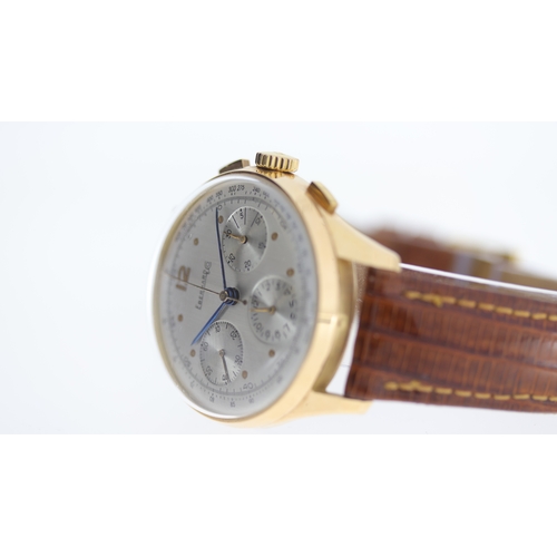 100 - Brand: Vintage Eberhard & Co
 Model Name: Chronograpth 
 Movement: Manual Wind
 Dial shape: Circular... 