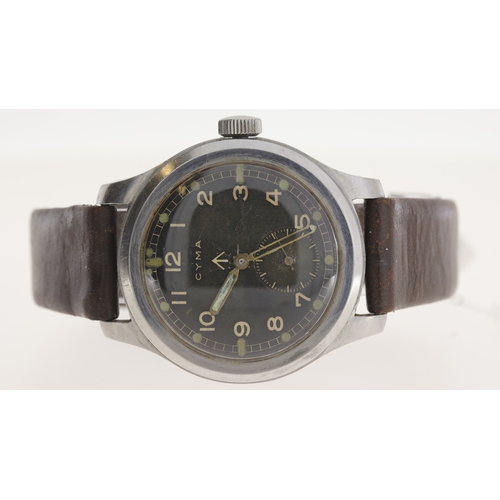 101 - Brand: Vintage Cyma
 Model Name: British Military 'Dirty Dozen' 
 Reference: W.W.W
 Movement: Manual... 