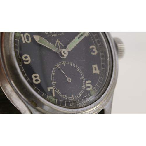 103 - Brand: Buren
 Model Name: Grand Prix 'Dirty Dozen' 
 Reference: W.W.W
 Movement: Manual Wind
 Year: ... 