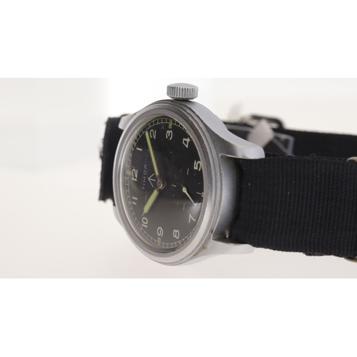 104 - Brand: Timor
 Model Name: Dirty Dozen 
 Reference: W.W.W
 Movement: Manual Wind
 Year: 1940s
 Dial s... 