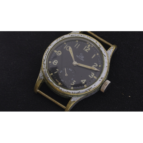 105 - Brand: Record
 Model Name: Dirty Dozen 
 Reference: W.W.W
 Movement: Manual Wind
 Year: 1940s
 Dial ... 