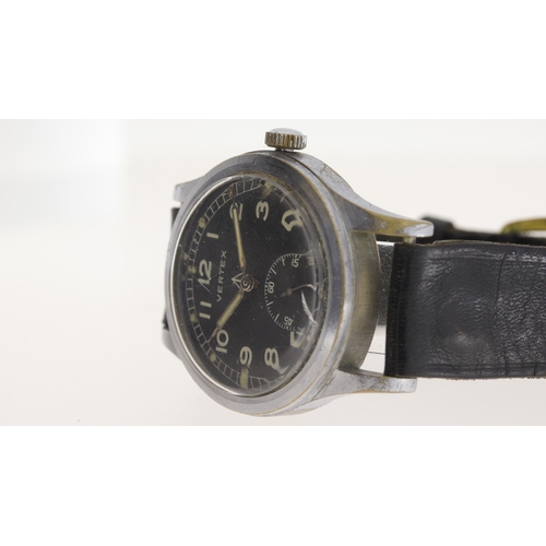 107 - Brand: Vertex
 Model Name: Dirty Dozen 
 Reference: W.W.W
 Movement: Manual Wind
 Year: 1940s
 Dial ... 