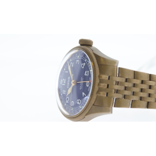 131 - Brand: Oris
 Model Name: Bronze Big Crown 
 Reference: 7741-31
 Movement: Automatic
 Dial shape: Cir... 