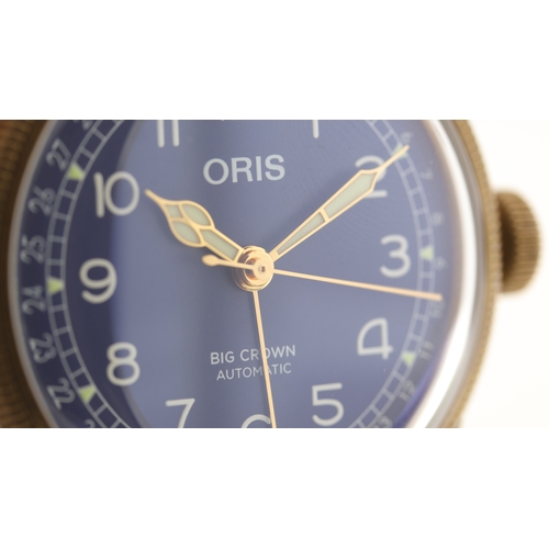 131 - Brand: Oris
 Model Name: Bronze Big Crown 
 Reference: 7741-31
 Movement: Automatic
 Dial shape: Cir... 