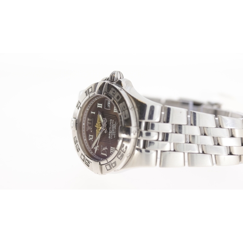 134 - Brand: Breitling
 Model Name: Galactic 30 
 Reference: A71340
 Movement: Quartz
 Dial shape: Circula... 