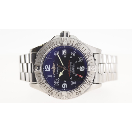 136 - Brand: Breitling
 Model Name: Superocean 
 Reference: A17360
 Movement: Automatic
 Box: Service Case... 