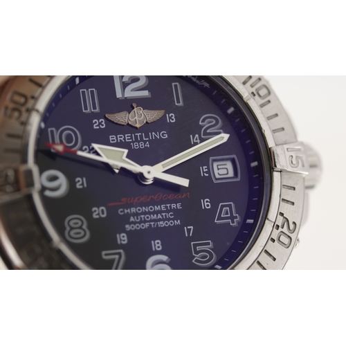 136 - Brand: Breitling
 Model Name: Superocean 
 Reference: A17360
 Movement: Automatic
 Box: Service Case... 