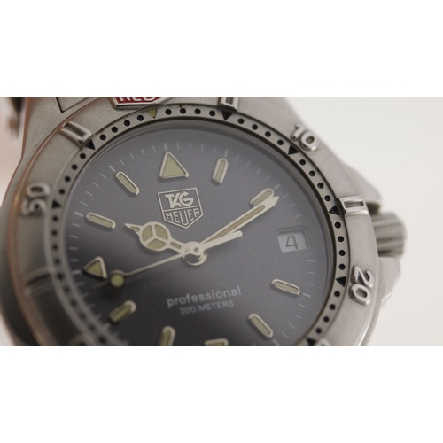 143 - Brand: Tag Heuer
 Model Name: Professional 
 Reference: WF1211-K0
 Movement: Quartz
 Dial shape: Cir... 