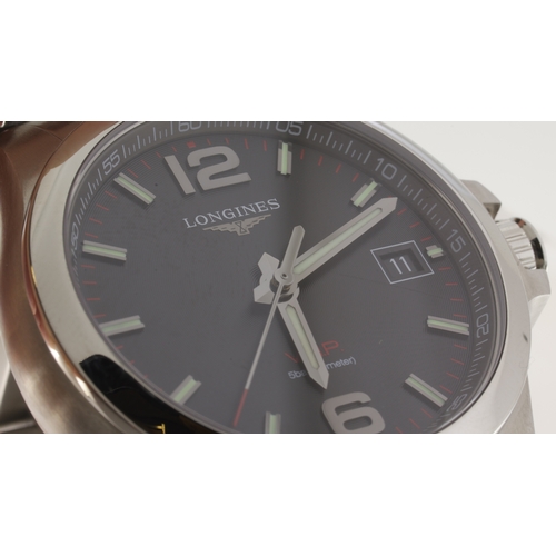 147 - Brand: Longines
 Model Name: Conquest 
 Reference: L3.716.4
 Movement: Quartz
 Year: 2022
 Box: Full... 