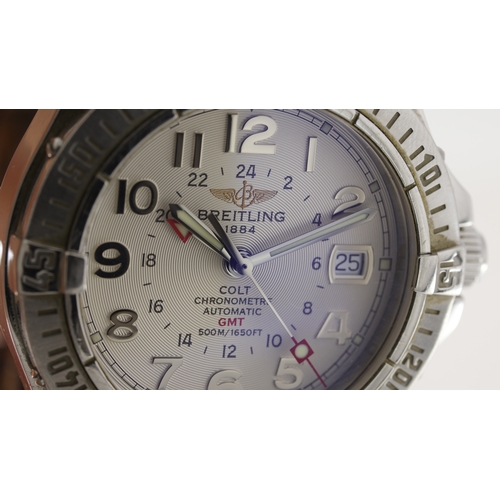 158 - Brand: Breitling
 Model Name: Colt 
 Reference: A32350
 Movement: Automatic
 Year: 2007
 Box: Full B... 