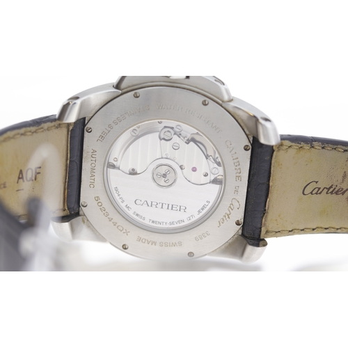 16 - Brand: Cartier
 Model Name: Calibre De Cartier 
 Reference: 3389
 Movement: Automatic
 Dial shape: C... 