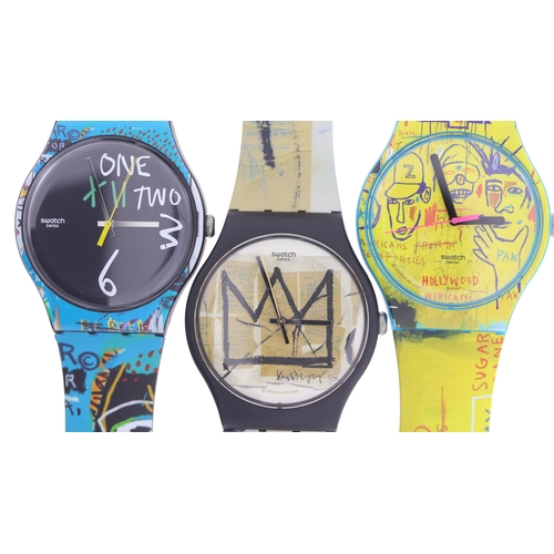 171 - Brand: Swatch
 Model Name: Jean-Michel Basquiat Triptych Box Set 
 Reference: SZS39
 Movement: Quart... 