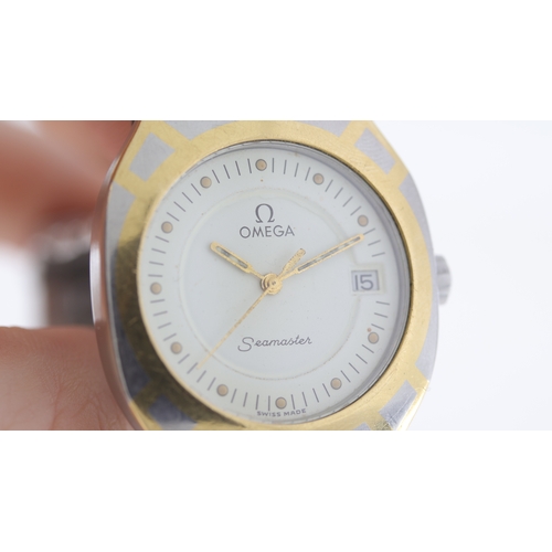 178 - Brand: Omega
 Model Name: Seamaster 
 Movement: Quartz
 Dial shape: Circular
 Dial colour: White
 Di... 