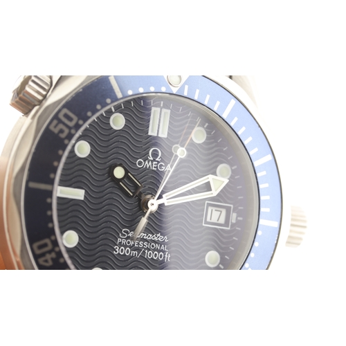 2 - Brand: Omega
 Model Name: Seamaster 300 M 
 Reference: 2561.80.00
 Movement: Quartz
 Year: 2004
 Box... 