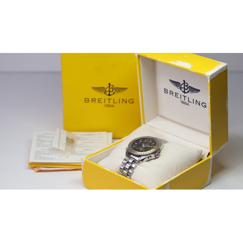 207 - Brand: Breitling
 Model Name: Pluton 
 Reference: A51038
 Movement: Quartz
 Year: 1996
 Box: Full Bo... 