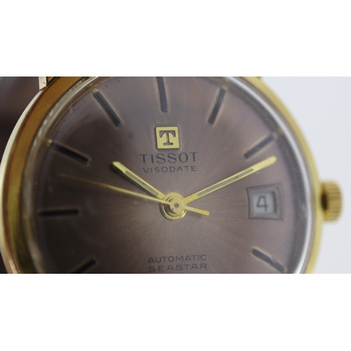 219 - Brand: Tissot
 Model Name: Seastar 
 Movement: Automatic
 Dial shape: Circular
 Dial colour: Patina
... 