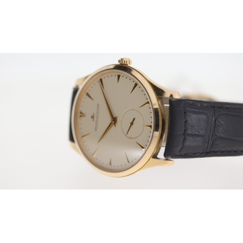 22 - Brand: Jaeger Le Coultre
 Model Name: Master Ultra Thin 
 Reference: 174.2.90.S
 Movement: Automatic... 