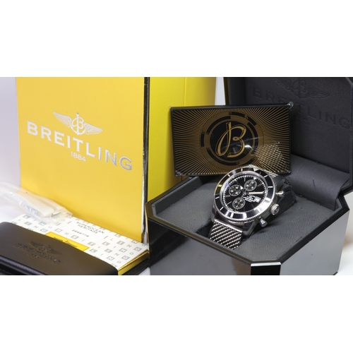 38 - Brand: Breitling
 Model Name: Superocean Heritage 
 Reference: A13320
 Movement: Automatic
 Year: 20... 