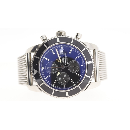 38 - Brand: Breitling
 Model Name: Superocean Heritage 
 Reference: A13320
 Movement: Automatic
 Year: 20... 