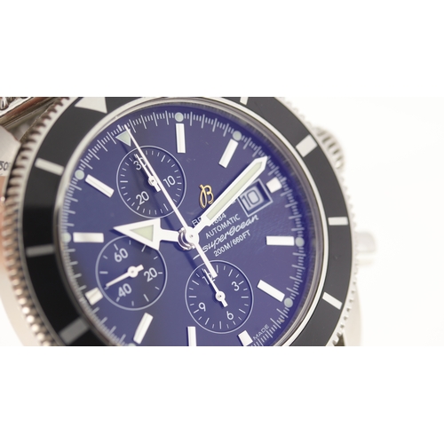 38 - Brand: Breitling
 Model Name: Superocean Heritage 
 Reference: A13320
 Movement: Automatic
 Year: 20... 