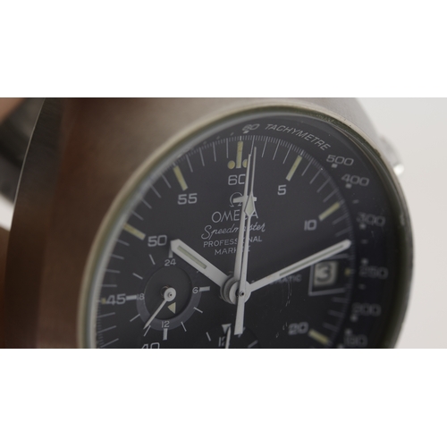 48 - Brand: Omega
 Model Name: Speedmaster Mark III 
 Reference: 176.002
 Movement: Automatic
 Year: 1972... 