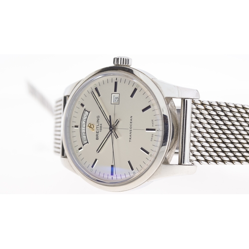 5 - Brand: Breitling
 Model Name: Transocean 
 Reference: A45310
 Movement: Automatic
 Year: 2013
 Box: ... 