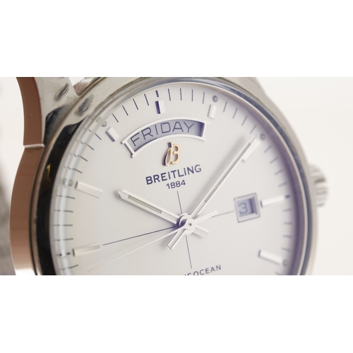 5 - Brand: Breitling
 Model Name: Transocean 
 Reference: A45310
 Movement: Automatic
 Year: 2013
 Box: ... 