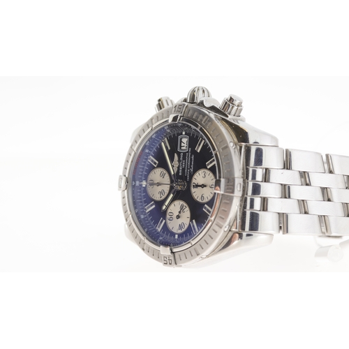 54 - Brand: Breitling
 Model Name: Cockpit 
 Reference: A13358
 Movement: Automatic
 Dial shape: Circular... 