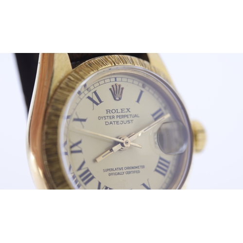 55 - Brand: Rolex
 Model Name: Ladies Oyster Perpetual Datejust 
 Reference: 6927
 Movement: Automatic
 Y... 