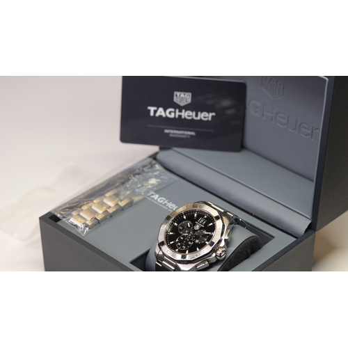 58 - Brand: Tag Heuer
 Model Name: Aquaracer 
 Reference: CAY1110
 Movement: Quartz
 Year: 2021
 Box: inn... 