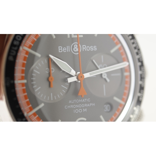 69 - Brand: Bell & Ross
 Model Name: Vintage Garde-Coates 
 Reference: BRV294-ORA-ST/SRB
 Movement: Autom... 