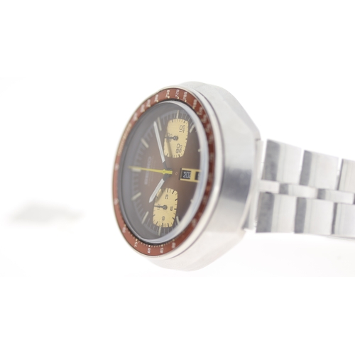 76 - Brand: Seiko
 Model Name: Bullhead 
 Reference: 6138-0040
 Movement: Automatic
 Dial shape: Circular... 