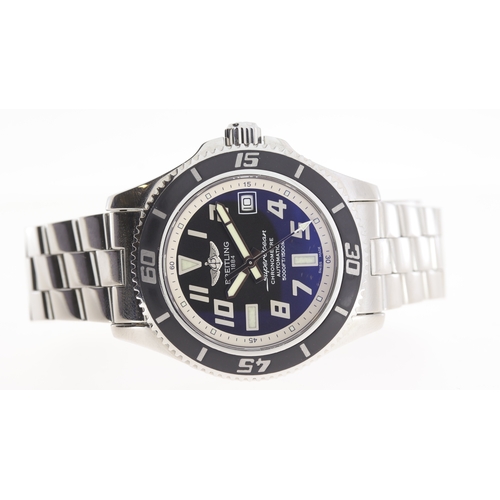 8 - Brand: Breitling
 Model Name: Superocean 
 Reference: A17364
 Movement: Automatic
 Box: Full Box
 Pa... 