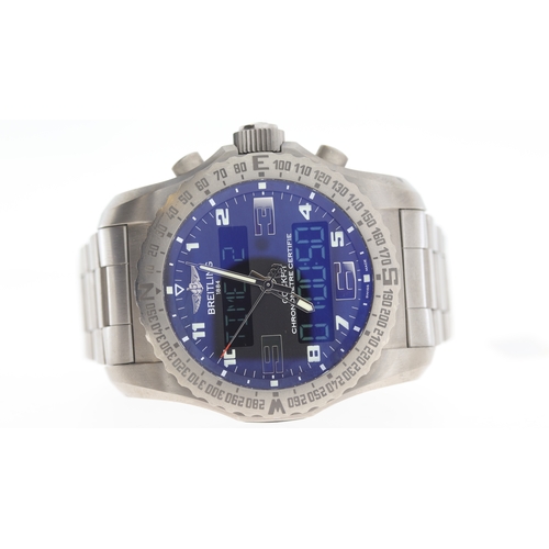 87 - Brand: Breitling
 Model Name: Cockpit B50 
 Reference: EB5010
 Movement: Quartz
 Box: inner box
 Dia... 