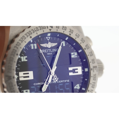 87 - Brand: Breitling
 Model Name: Cockpit B50 
 Reference: EB5010
 Movement: Quartz
 Box: inner box
 Dia... 